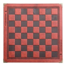 Eather folding chess board flat chess game chessboard classic roll up chess board chess thumb200