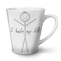 I Hate My Life Man NEW White Tea Coffee Latte Mug 12 17 oz | Wellcoda - £13.41 GBP+