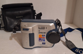 Sony MVC-FD100 FD MAVICA Camera w/Battery/Case Untested No Charger - £19.15 GBP