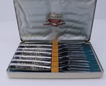 Carvel Hall by Briddell Set of 6 Forks Stainless Steel with Silver Overlay - $64.99