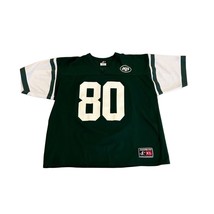 Vintage 1990's New York Jets Wayne Chrebet #80 Logo Athletic NFL Jersey Men's XL - $49.99