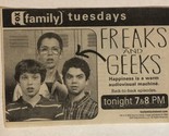 Freaks And Geeks Tv Series Print Ad Vintage Fox Family TPA4 - £4.74 GBP