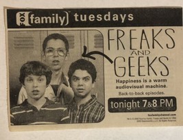 Freaks And Geeks Tv Series Print Ad Vintage Fox Family TPA4 - £4.63 GBP