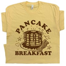 Pancakes Shirt Pancake Breakfast T Shirt Brunch T Shirt Waffle Bacon T Shirts Ho - £15.61 GBP
