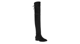 NIB 100% AUTH Stuart Weitzman Quebecland Black Suede Over the Kneed Boot... - $398.00