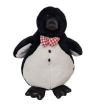 Vtg Dakin Applause Christmas Singing Emperor Penguin Plush Stuffed Animal 10&quot; - £28.40 GBP
