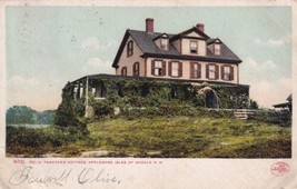 Isles of Shoals New Hampshire NH Celia Thaxter&#39;s Cottage 1907 UDB Postcard A28 - £2.35 GBP