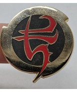 *Missing Back* 2016 Privateer Press Red Enamel Pinback 1.2&quot; - $20.05