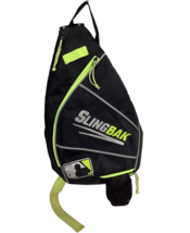 Franklin Slingbak Equipment Bag Backpack Neon Green Black Baseball Sports EUC - £19.85 GBP