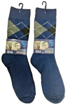 ( 2 Pair ) Royal Deluxe THERMA SOCKS SOFT Dress Socks Size 10-13 NEW - $17.81