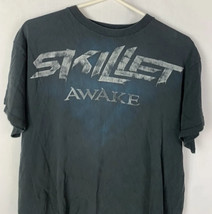 Vintage Skillet T Shirt Band Tee Rock Metal Promo Tour Concert Men’s Med... - £23.46 GBP