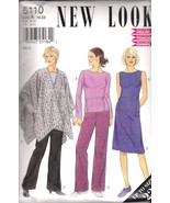 New Look 6110 Pattern Pullover Top, Pant, Skirt, Wrap or Shawl Sizes 10-... - £5.45 GBP