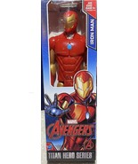 Marvel Avengers Titan Hero Series Collectible 12-Inch Iron Man New In Box - £6.25 GBP
