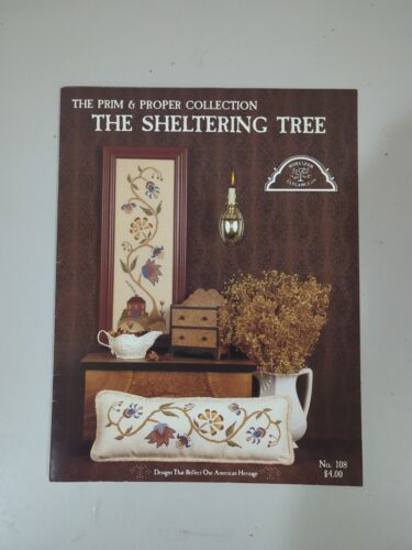 Homespun Elegance The Sheltering Tree No. 108 Cross Stitch Pattern 1990 - $10.45