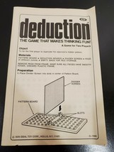 1976 Ideal deduction Game replacement parts - You Choose - $2.75+