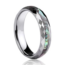 Bohemia Style New Alliance of Tungsten Engagement Rings Dome Band for Woman Man  - £36.62 GBP