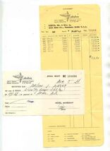 Habuhay Hotel Manila Philippines Guest Record &amp; Official Receipt 1968 - $17.82