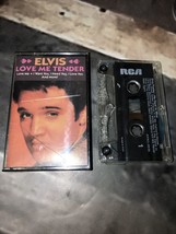 Sealed Vtg Elvis Presley Love Me Tender Cassette Tape + His Hand In Mine LOT - £5.52 GBP
