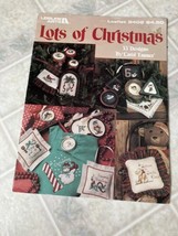 Leisure Arts Lots of Christmas 33 Designs Cross Stitch Patterns Leaflet ... - £7.57 GBP