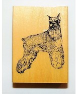 Schnauzer Stamp Gallery Wood Rubber Mounted NEW - £3.58 GBP