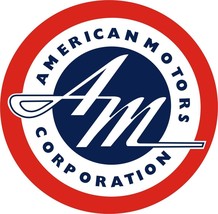 AMC American Motors1958 Circular Logo Embroidered Mens Polo XS-6XL, LT-4XLT New - £21.01 GBP+