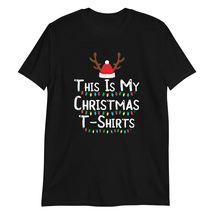 This is My Christmas Shirt | Funny Christmas Men Women T-Shirt Black - £14.49 GBP+