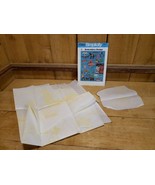 Vintage 1975 Simplicity 7065 Yellow Wax Pattern for Scenic Embroidery CU... - $22.05
