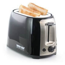 Better Chef Cool Touch Wide-Slot Toaster- Black - £51.67 GBP