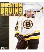 1997-98 Boston Bruins Official Souvenir Magazine Vintage Ray Bourque NHL... - $34.27 CAD