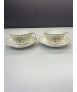 Antique 2 Tea Cups and 2 Saucers made in Japan (2 sets available) - £8.66 GBP