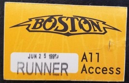 Boston - Vintage Original 1995 Tour Concert Tour Cloth Backstage Pass *Last One* - £7.96 GBP
