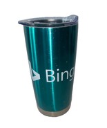 Bing Teal Metal Stainless Steel Water Bottle Tumbler  (SHIPS IN 24 HOURS) - $653.94 MXN