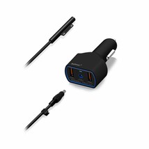 140W Surface Book 2 Car Travel Charger Microsoft Surface Book 2 13 15 - £67.74 GBP