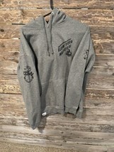 USS Constitution Gray Hoodie Pullover Size Medium US Navy - £25.20 GBP