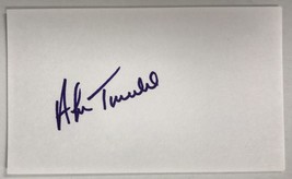 Alan Trammell Signed Autographed 3x5 Index Card #2 - Baseball HOF - $14.99