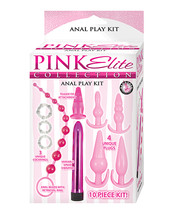 Pink Elite Collection Anal Play Kit - Pink - £20.50 GBP