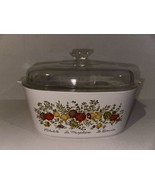 Rare CorningWare L&#39;Echalote La Marjolaine Spice of Life 5 Quart Dish A-5... - $154.28