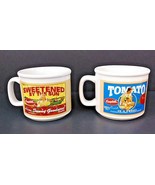 Campbell&#39;s Soup Mugs 2005 Sunny Good Tomato 13 Oz 3 1/2&quot; x 3 3/4&quot; Set of... - $19.15 CAD