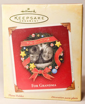 Hallmark: For Grandma - Photo Holder - 2005 Holiday Ornament - $12.86