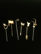Vintage 40s/60s Collectible Stick pins/Hat Pins image 1