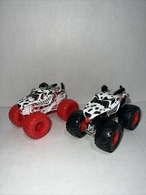 2 Monster Jam Monster Truck Monster Mutt Dalmatians Scale 1:64 Diecast - $24.30