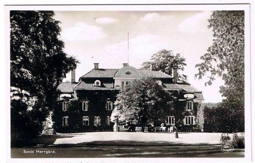 Sweden Postcard Sauna Herrgard Black &amp; White RPPC AKTA Photo - $2.14