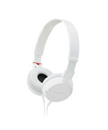 Sony MDR-ZX100 Headband Headphones - White - $408.28 MXN
