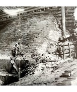 Italian Entrenchment In An Alpine Ravine WW1 Print 1917 Conquering Alps ... - $47.83 CAD