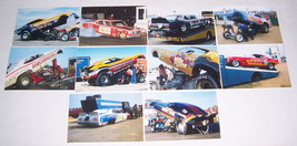 Lot #26 (10) Assorted 1970's MOPAR FUNNY CAR 4x6 Color Drag Racing Photos - $14.99