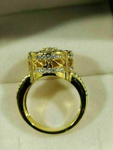 2.50 CT Moissanite Bague Pinky Homme 14k or Jaune Plaqué Mariage Bande - £132.13 GBP