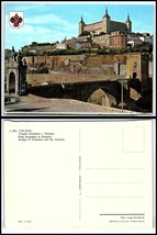 SPAIN Postcard - Toledo, Bridge of Alcantara &amp; The Alcazar C3 - £2.31 GBP