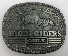 &quot; Bull Riders Only &quot; Belt Buckle Zee Series Rodeo Long Horn Bull Advl Cowboy - £18.00 GBP