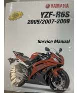 2005 2007 2008 2009 Yamaha YZF R6S Service Shop Repair Workshop Manual - $252.77 CAD