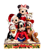 Disney Traditions Mickey &amp; Friends Piled High Christmas Collectible Jim ... - $104.14 CAD